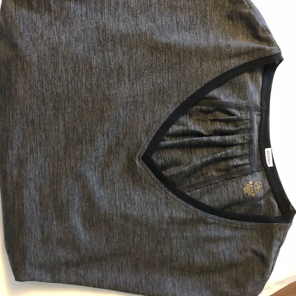 Gaiam, Charcoal Grey, size Medium Sleeveless T-shirt - Picture 3 of 8